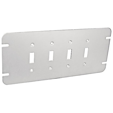 Southwire Toggle Switch Four Gang Multi-Gang Box Cover GBTC-4